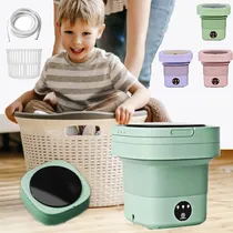 Comprar G Mini Máquina De Lavar Portátil Dobrável Para Roupas