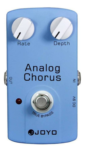 Pedal De Efecto Joyo Vintage Analog Chorus Jf-37 Celeste