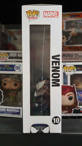 Funko Pop! Venom Glow #10 Caja Acrílico Comic Cover