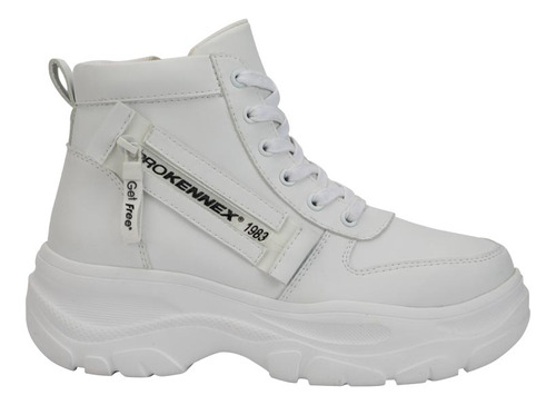 Bota Hiker Hiker Suela Corrida Prokennex Blanco Mujer 1403