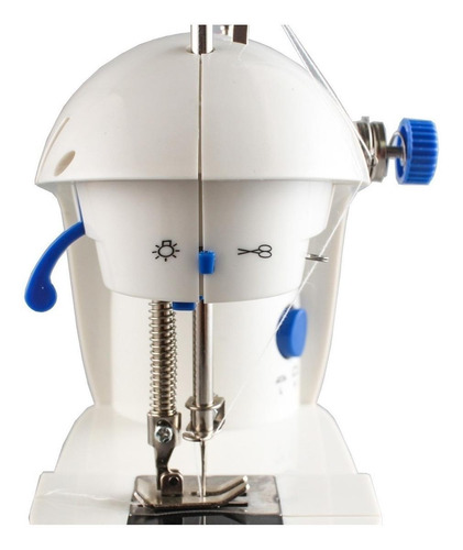 Imagen 3 de 7 de Máquina de coser recta Tedge FHSM-202 portable blanca 100V-240V