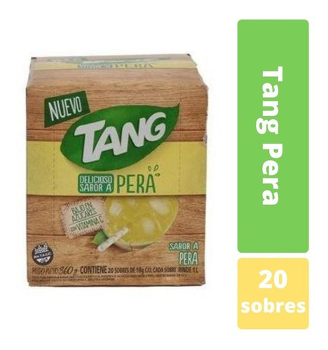 Tang Jugo En Polvo Pera Caja X 18 Gr