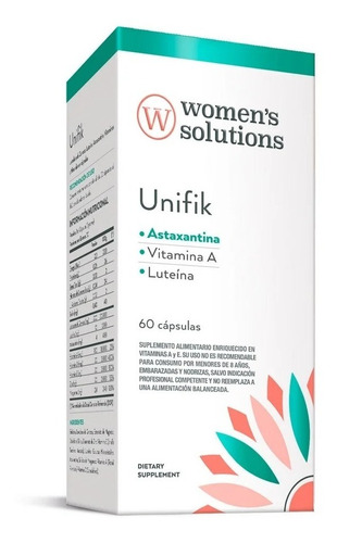 Womens Solutions Unifik 60 Cápsulas