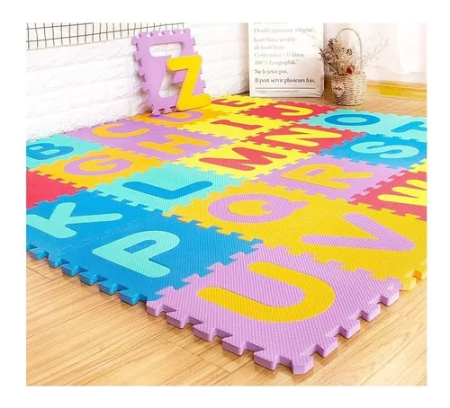 Tapete Alfombra En Foamy Para Bebe 10 Piezas