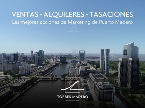 Depto En Venta Con Renta En Le Parc Puerto Madero - Impecable, 2 Suites, Piso Alto !