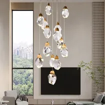 Comprar Lampara Araña Moderna Regulabl Iluminacion Colgante Led Gota
