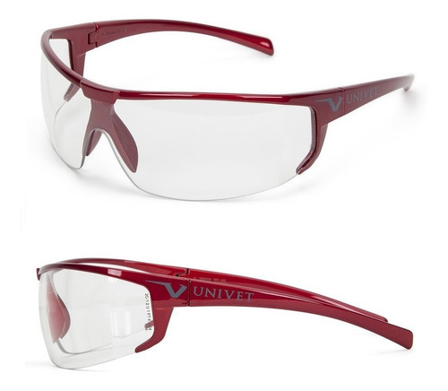 Óculos Esportivo Feminino Masculino Lentes Transparentes Cor Transparente