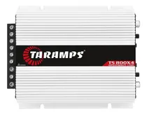 Comprar Módulo amplificador de sonido Taramps de 800 W, 4 canales, 2 ohmios, TS800x4, color blanco