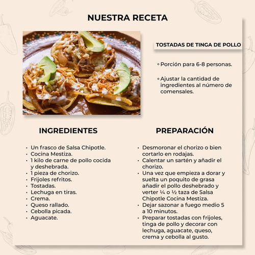Salsa Chipotle Estilo Veracruz Cocina Mestiza 250g