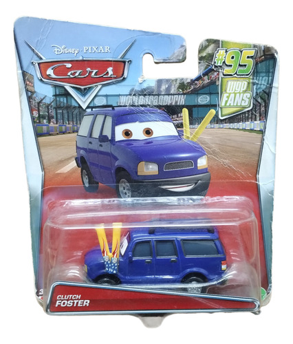 Cars Mattel Clutch Foster Escala 1:55 Azul
