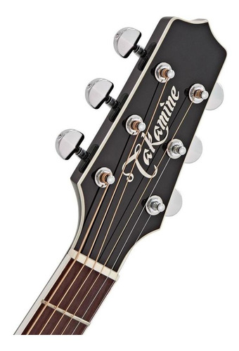 Violão Takamine Ef341sc Preto Tampo Sólido Japonês Com Case