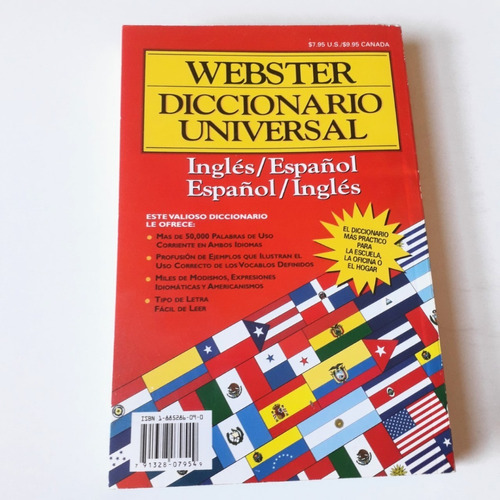 Diccionario  Inglés -  Español Webster    Edición Usa