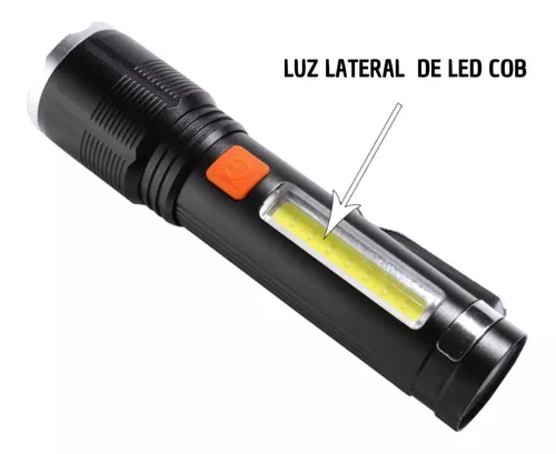 L-826 Cuatro núcleos 5W P50 USB Recargable Mini Linterna LED