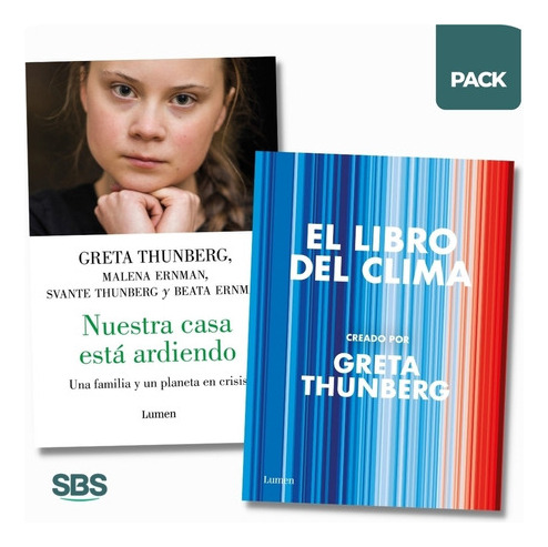 Nuestra Casa Esta Ardiendo + Libro Del Clima - 2 Libros - Th