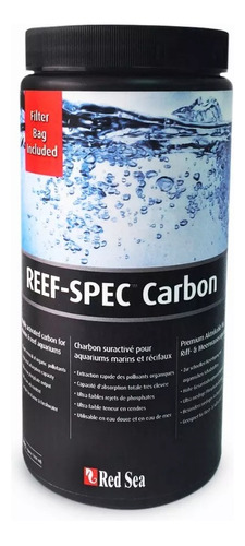Red Sea Reef Spec Carbon Activado 500 Gr, Trata 2000 Lt