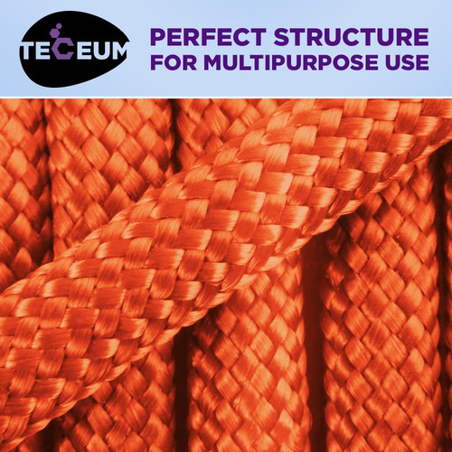 Cuerda Paracord Teceum, Nylon Resistente Para Supervivencia
