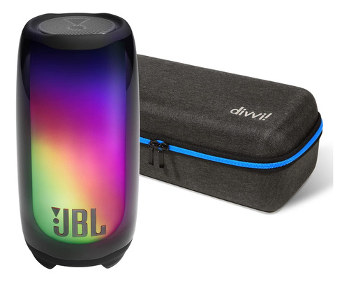 Jbl Pulse 5 - Altavoz Bluetooth Negro Para Espectáculo De Lu