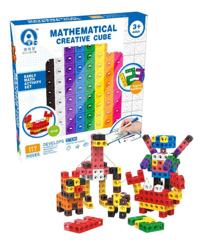 Juego Infantil Numberblock Cubos Matemática Educativo Bloque