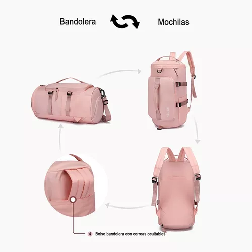 Maletas Viaje Bolso Deportivo Para Gym Viaje Mochila Dama