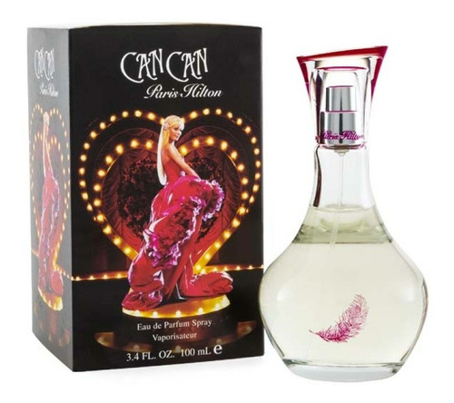 Imagen 2 de 2 de Perfume Can Can De Paris Hilton Original Edp 100 Ml. Mujer