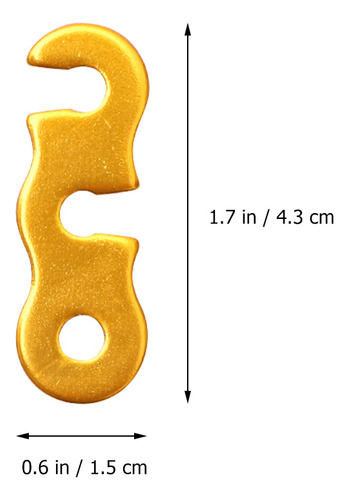 Hebillas De Cuerda De Viento Portátiles Para Tienda De Campa