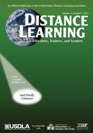 Distance Learning Magazine, Volume 12, Issue 1, 2015 - Mi...