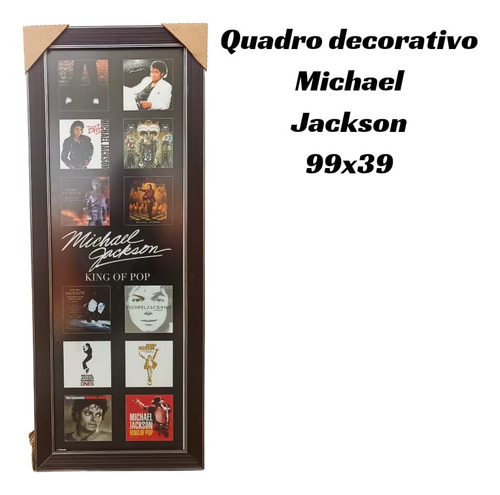 Quadro Decorativo Michael Jackson King Of Pop