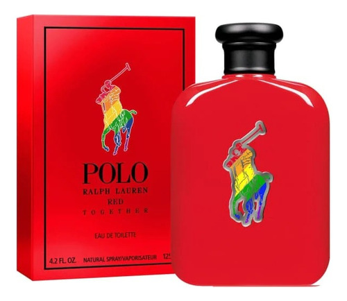 Polo Red Together Edt 125ml Hombre