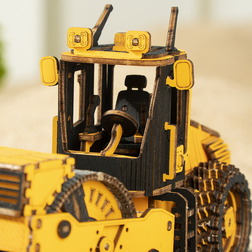 Puzzle 3d - Máquina Aplanadora - Robotime