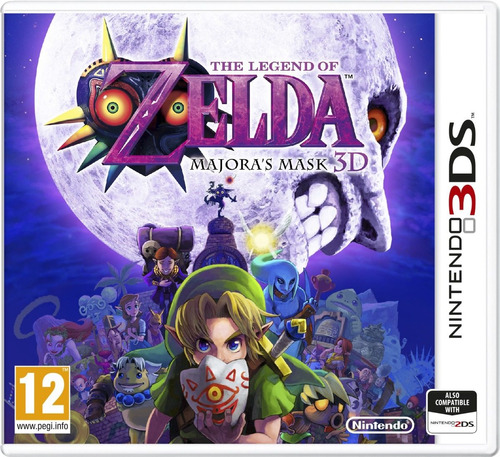 The Legend Of Zelda Majoras Mask Nintendo 3ds Nuevo Sellado