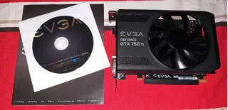 Placa De Video Evga Nvidia Gtx-750 Ti 2 Gb. Gddr5