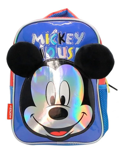 Mochila De Espalda Escolar Mickey Mouse 30cms Disney Febo