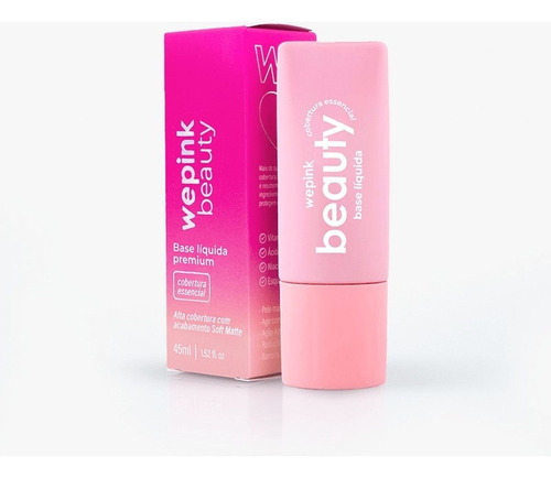 Base de maquiagem em bisnaga Wepink Base Liquida Premium Base Facial WE PINK tom cor 4 - 30mL 100g
