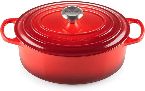 Olla Ovalada De Hierro Fundido Esmaltado Le Creuset, 9.5 Qt.