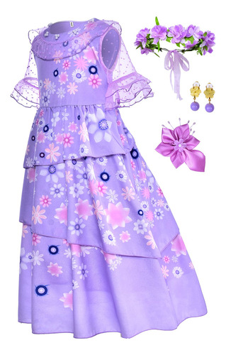 Disfraz De Princesa Isabella Magic Family Encanto, Ropa De V