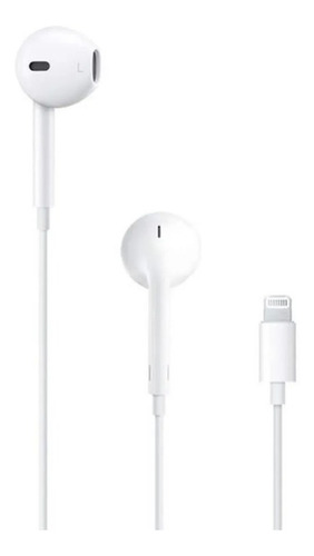 Fone De Ouvido C/ Conector Linghtning Original Apple Earpods