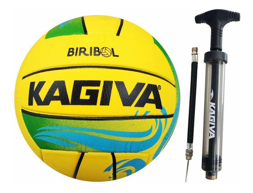 Bola Biribol Kagiva Oficial Para Vôlei Na Piscina 260-280g