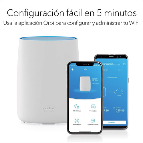 Netgear Orbi Lbr20-100eus - Router Wifi Tribanda Con Módem
