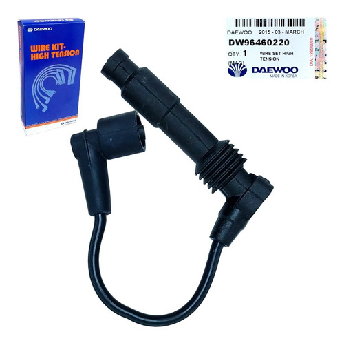 Imagen 5 de 10 de Cables Bujias Chevrolet Optra Limited Tapa Negra Original
