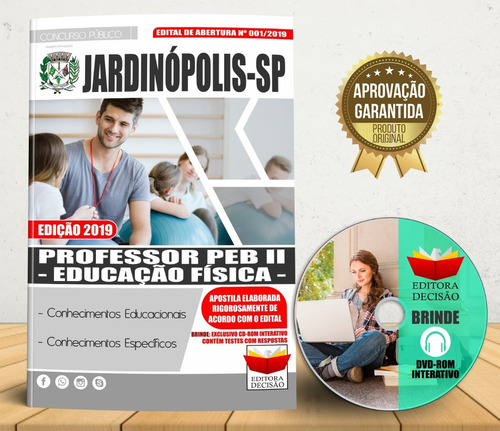 Apostila Jardinópolis 2019 - Professor Peb 2 Educação Física