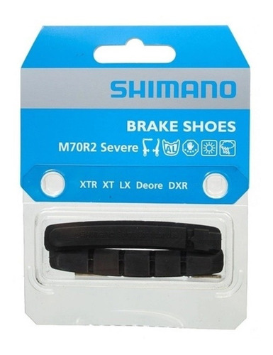 Refil Sapata Freio V-brake Shimano Xtr Deore M70r2 Para Bike