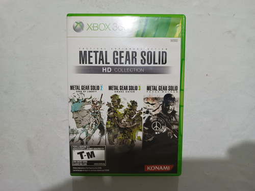 Metal Gear Solid Hd Collection - Xbox 360 - Original