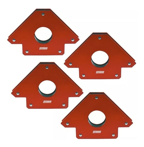 4 Escuadras Magneticas 34 Kg 5´´ Soporte Soldar Omaha