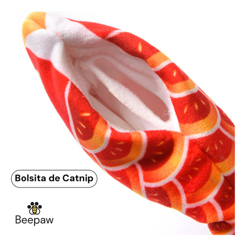 Juguete Interactivo Para Gatos Pez Bailarin Fish-e Small Color Naranja