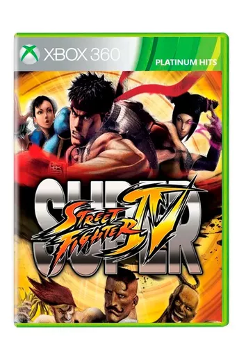 Street Fighters IV Xbox 360 Mídia Física Original Fabricante Capcom jogão  de Luta um dos melhores jogos já lançado