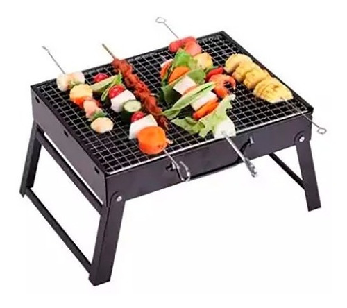 Asador De Carbón Bbq Camping Portatiln Mini