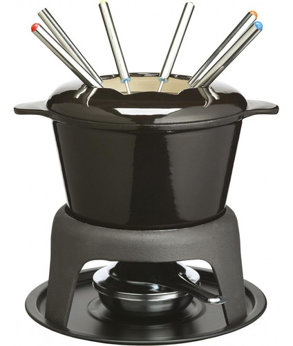 Kitchen Craft Masterclass Set De Fondue De Hierro Esmaltado