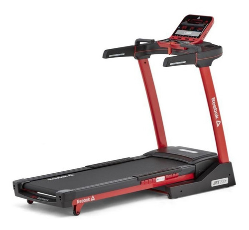Imagen 1 de 7 de Cinta de correr eléctrica Reebok Jet 200+ 220V color negro y rojo
