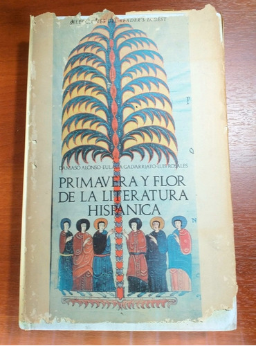 Primavera Y Flor De La Literatura Hispanica 1 Damaso Alonso