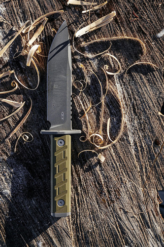 Cuchillo De Hoja Fija Zero Tolerance 0006, 15.24 Cm, G10